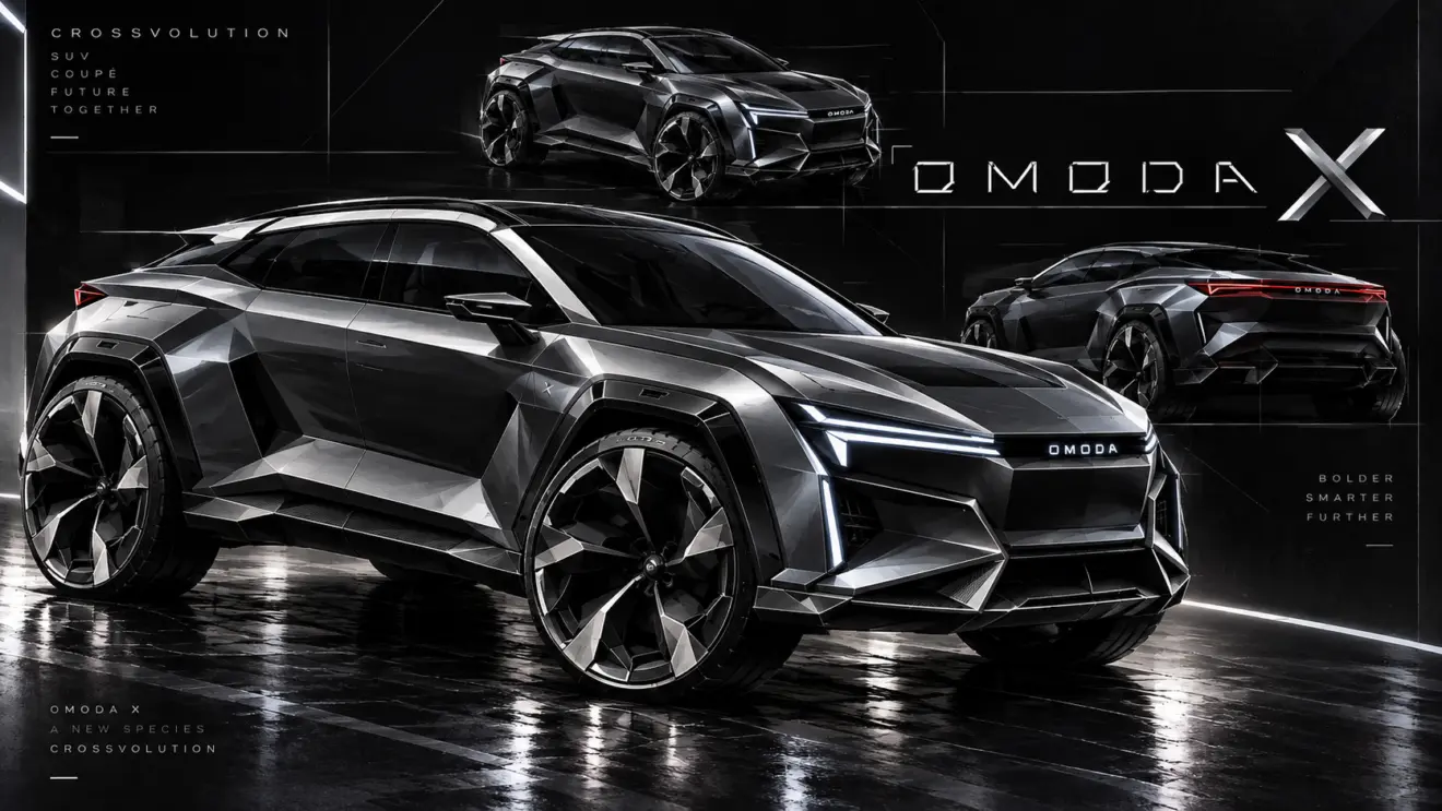 Omoda X Projeção Desenho
