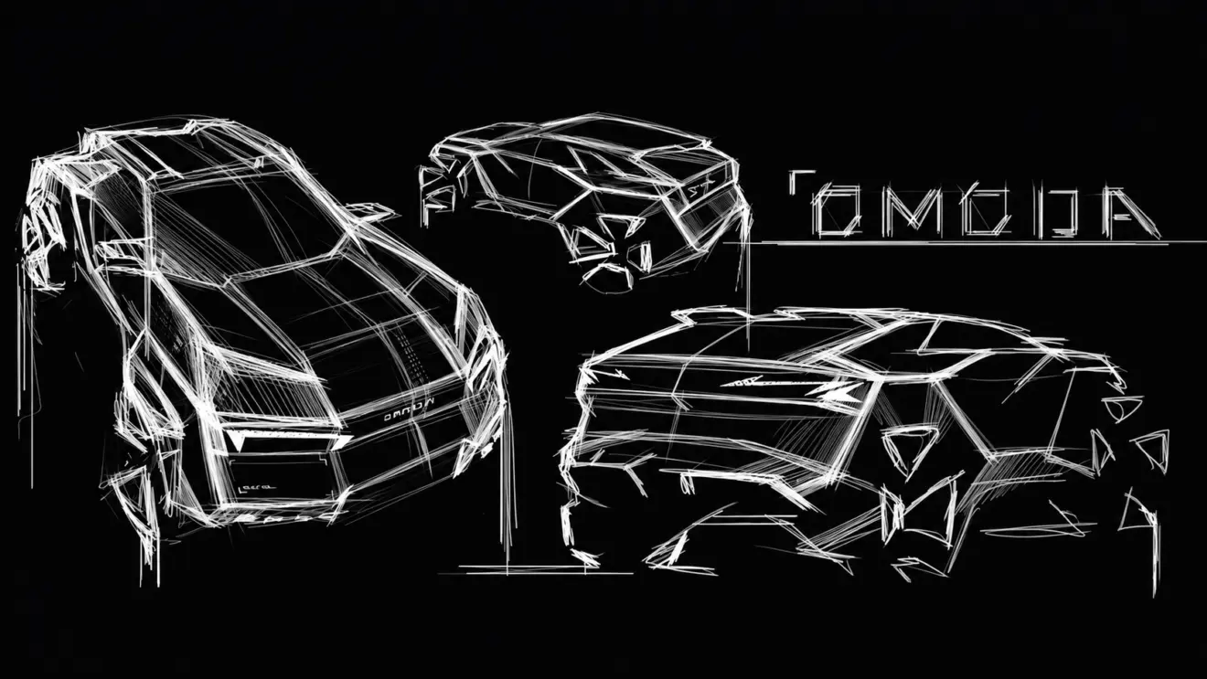 Omoda X Projeção Desenho