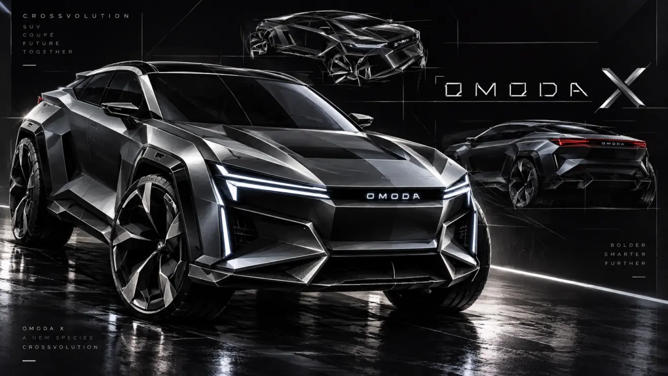 Omoda X Projeção Desenho