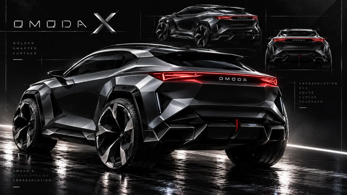 Omoda X Projeção Desenho