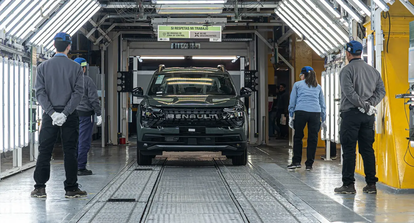 Renault Niagara na linha de produção