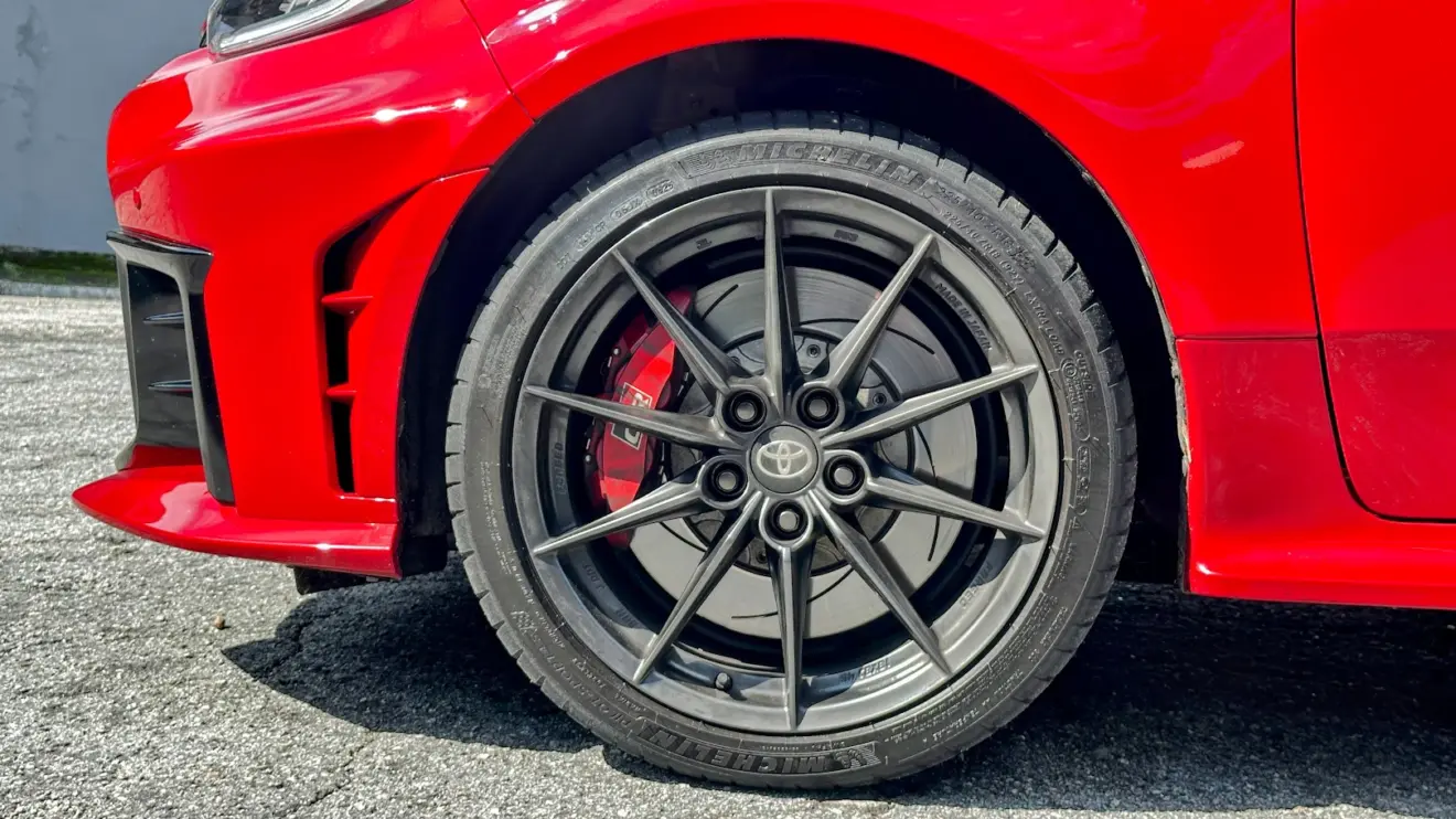 Roda do Toyota GR Yaris 