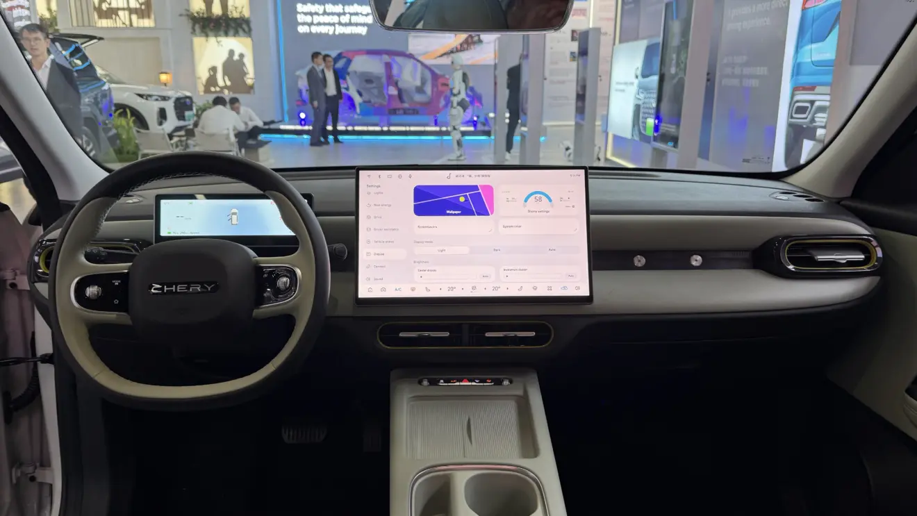 Chery QQ ou chamado de Q3 interior