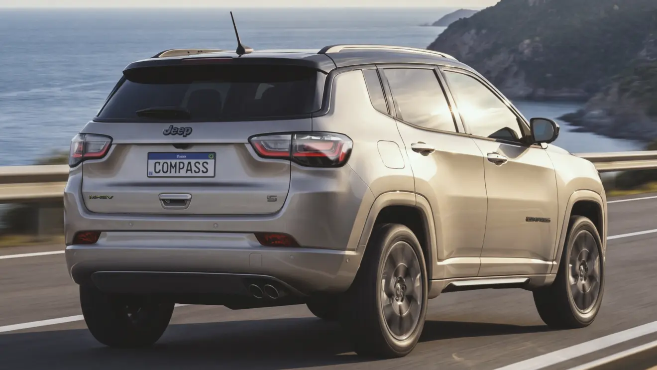 Jeep Compass S 2027 dianteira slash gold