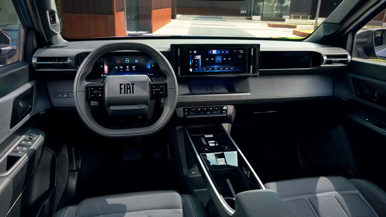 Fiat Grizzly interior e cabine