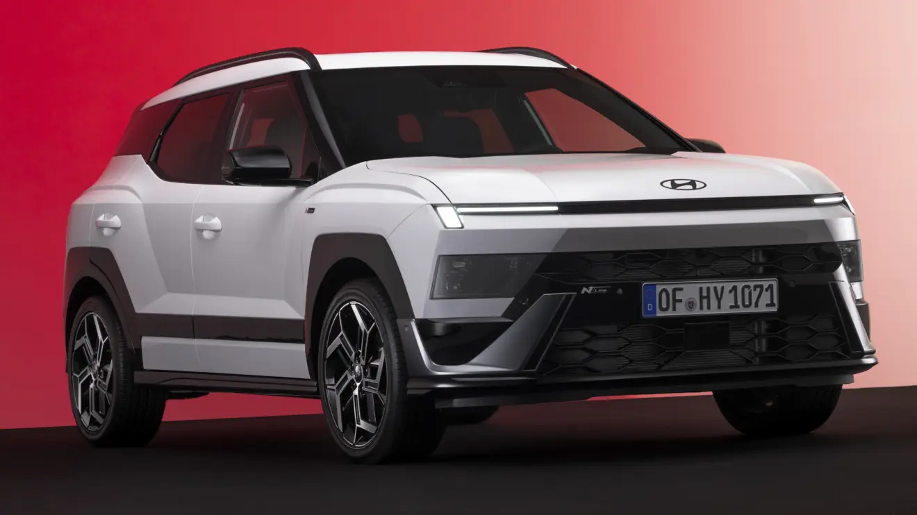 Hyundai Bayon branco de frente