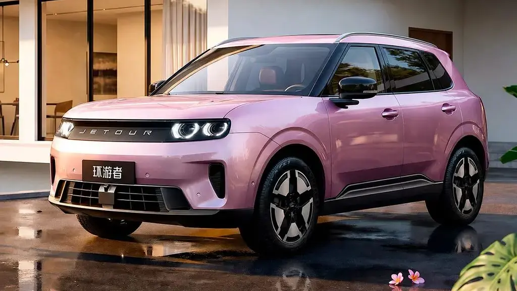 Jetour TX / Tourer rosa de frente